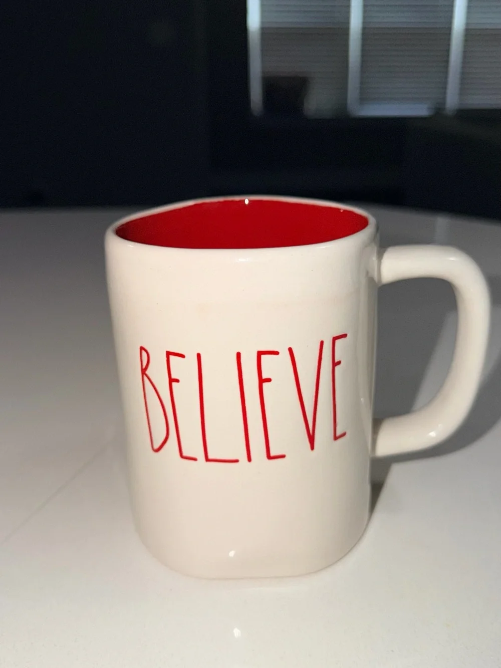 Rae Dunn ‘BELIEVE’ Mug